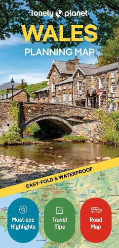 Cover image for Lonely Planet Wales Planning Map