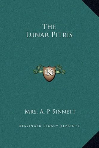 Cover image for The Lunar Pitris