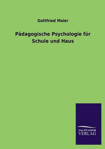 Cover image for Padagogische Psychologie Fur Schule Und Haus