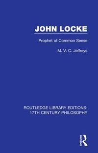 Cover image for John Locke: Prophet of Common Sense