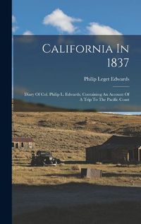 Cover image for California In 1837