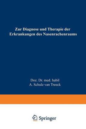 Cover image for Zur Diagnose Und Therapie Der Erkrankungen Des Nasenrachenraums: Das Endoskopische Bild