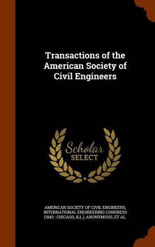 Cover image for Transactions of the American Society of Civil Engineers