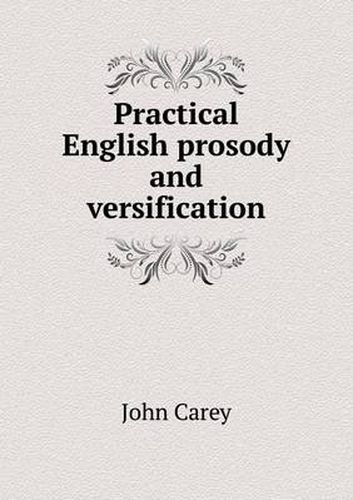 Practical English prosody and versification