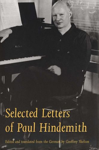 Cover image for Selected Letters of Paul Hindemith