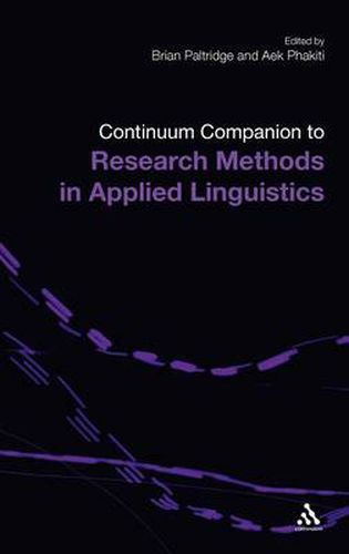 Cover image for Continuum Companion to Research Methods in Applied Linguistics