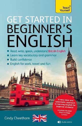 Cover image for Beginner's English (Learn BRITISH English as a Foreign Language): A short four-skills foundation course in EFL / ESL