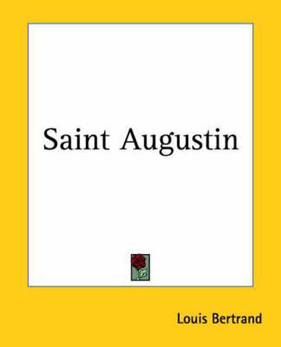 Cover image for Saint Augustin