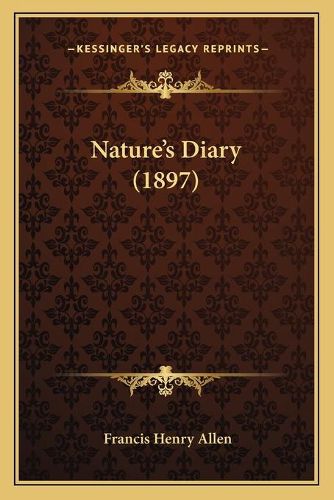 Cover image for Nature's Diary (1897)