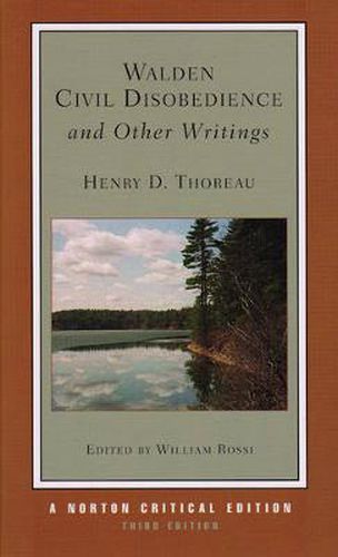 Cover image for Walden, Civil Disobedience and Other Writings