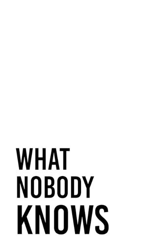 Cover image for What Nobody Knows