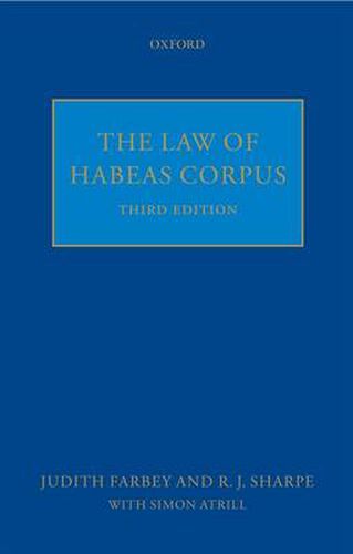 Cover image for The Law of Habeas Corpus