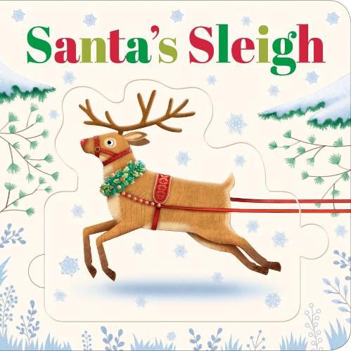 Cover image for Connect-A-Book Santa's Sleigh