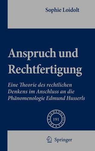 Cover image for Anspruch und Rechtfertigung