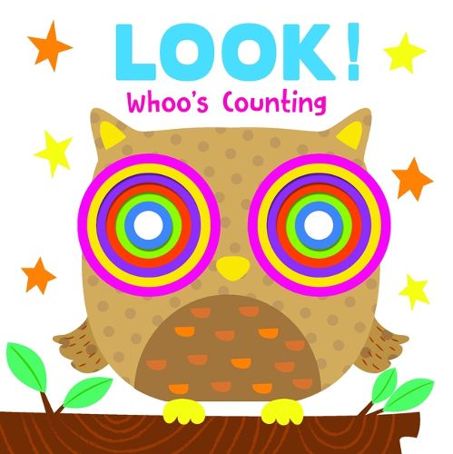 Cover image for Look! Whoo's Counting: Concentric Board Book