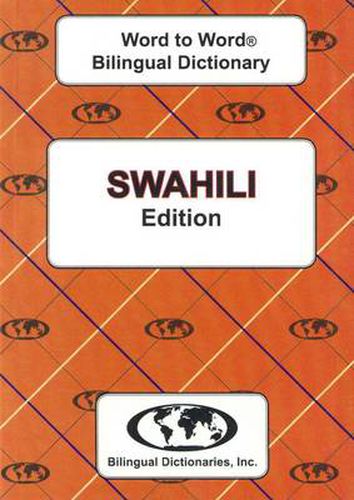 Cover image for English-Swahili & Swahili-English Word-to-Word Dictionary