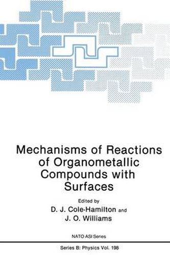 Mechanisms of Reactions of Organometallic Compounds with Surfaces