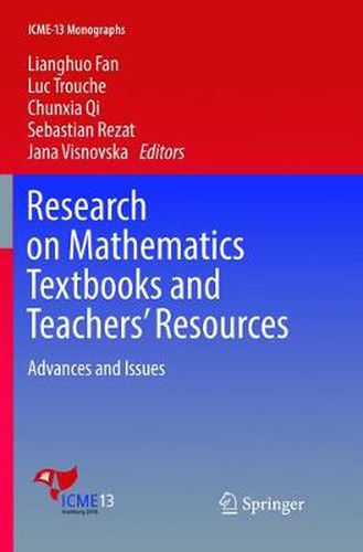 Cover image for Research on Mathematics Textbooks and Teachers' Resources: Advances and Issues