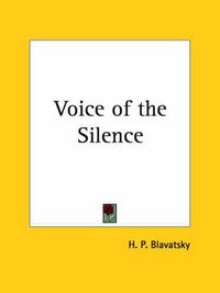 Cover image for Voice of the Silence (1889)