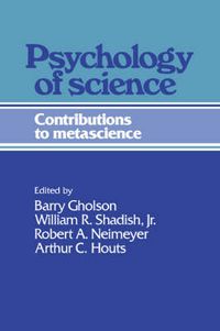 Cover image for Psychology of Science: Contributions to Metascience