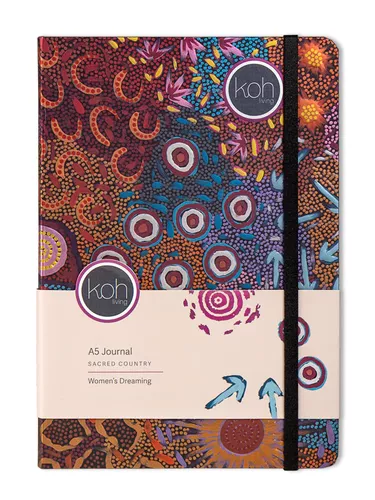 Aboriginal A5 Journal - Women's Dreaming