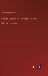 Cover image for German Classics for American Students