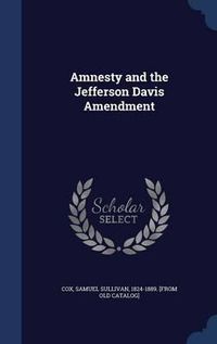 Cover image for Amnesty and the Jefferson Davis Amendment