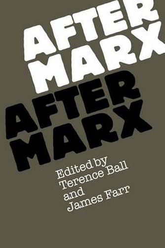 Cover image for After Marx