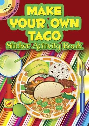 Cover image for Make Your Own Taco Sticker Activity Book