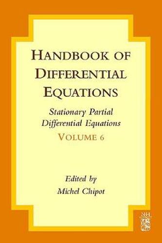 Cover image for Handbook of Differential Equations: Stationary Partial Differential Equations