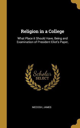 Cover image for Religion in a College