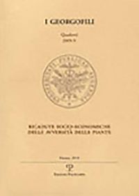 Cover image for I Georgofili. Quaderni 2009-V. Ricadute Socio-Economiche Delle Avversita Delle Piante: Firenze, 26 Novembre 2009