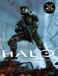 Cover image for Halo - The Art of Building Worlds: The Great Journey