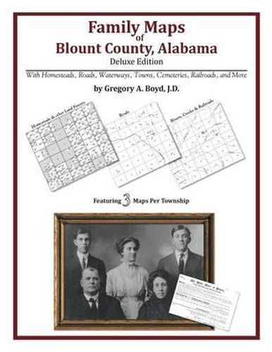 Cover image for Family Maps of Blount County, Alabama, Deluxe Edition