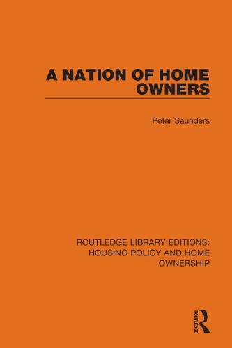 Cover image for A Nation of Home Owners