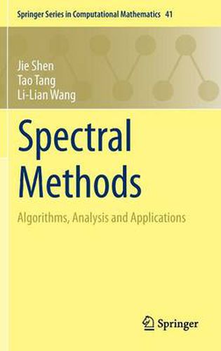 Cover image for Spectral Methods: Algorithms, Analysis and Applications