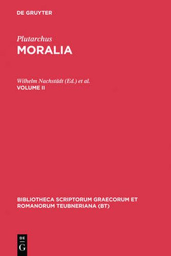 Moralia, Vol. II CB