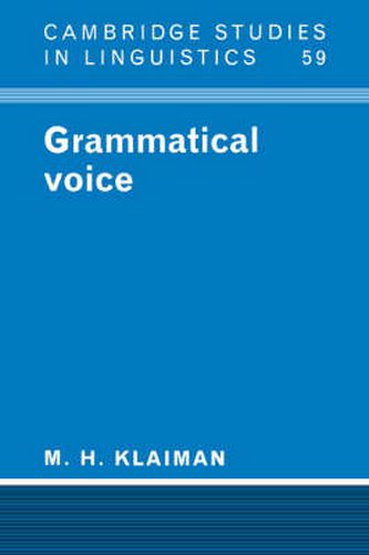 Cover image for Grammatical Voice