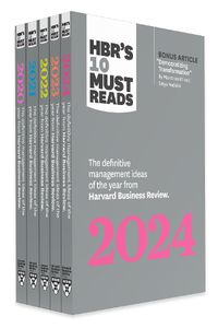 Cover image for 5 Years of Must Reads from HBR: 2024 Edition (5 Books)