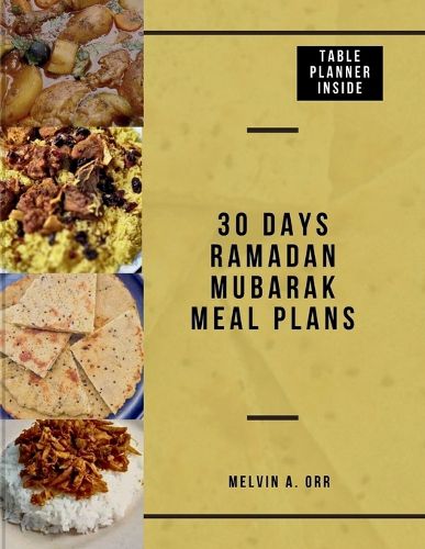 30 Days Ramadan Mubarak Meal Plans