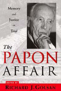 Cover image for The Papon Affair: Memory and Justice on Trial