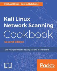 Cover image for Kali Linux Network Scanning Cookbook -