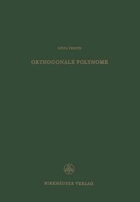 Cover image for Orthogonale Polynome