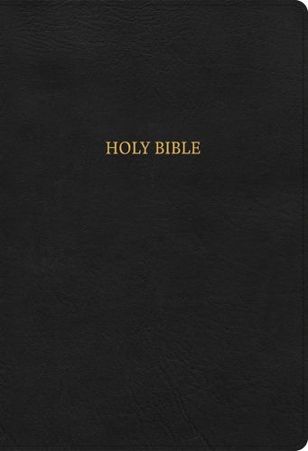 Cover image for NASB Super Giant Print Reference Bible, Black Leathertouch, Indexed