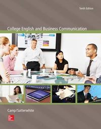 Cover image for College English and Business Communication with Connect Access Card