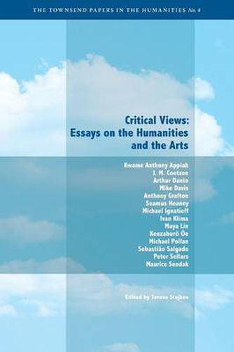 Cover image for Critical Views: Essays on the Humanities and the Arts