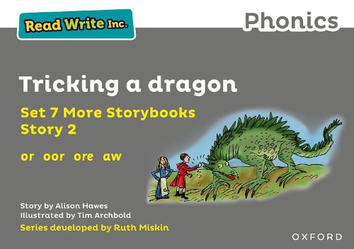 Cover image for Read Write Inc. Phonics: Grey Set 7A Storybook 2 Tricking a dragon