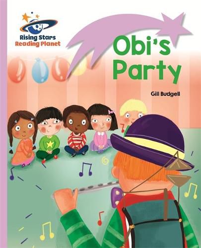 Cover image for Reading Planet - Obi's Party - Lilac: Lift-off