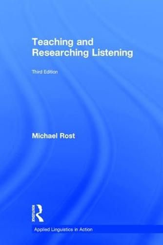 Cover image for Teaching and Researching Listening: Third Edition