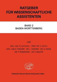 Cover image for Ratgeber Fur Wissenschaftliche Assistenten: Band 2 Baden-Wurttemberg